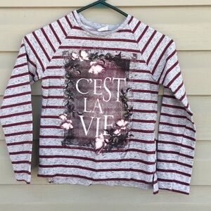 Zara Girls  girls shirt $5/25